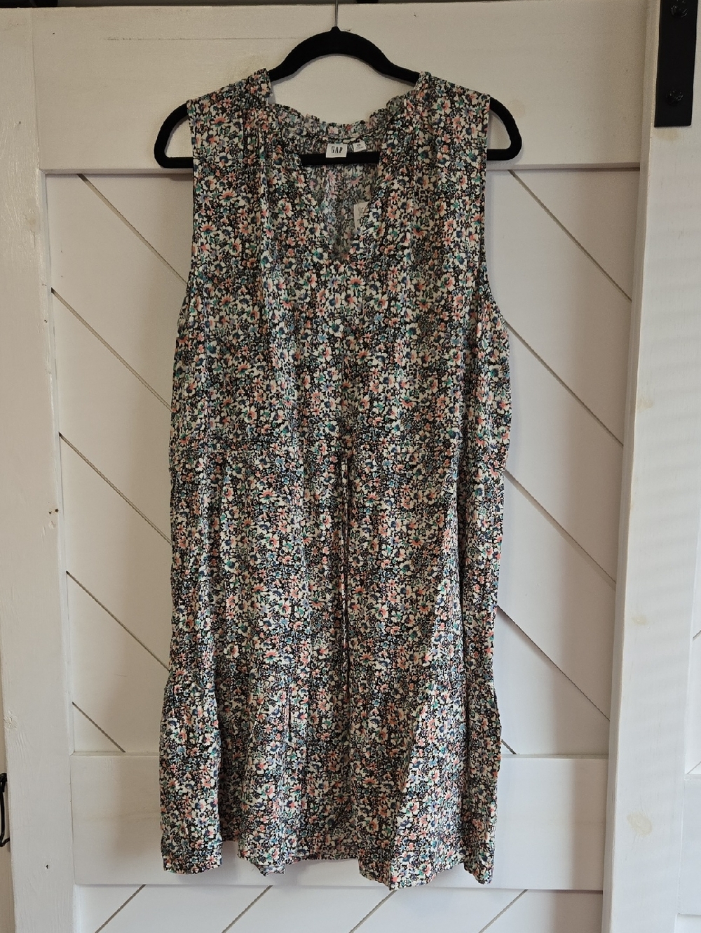 GAP Sleeveless Mini Dress in Black, White, Pink, Green